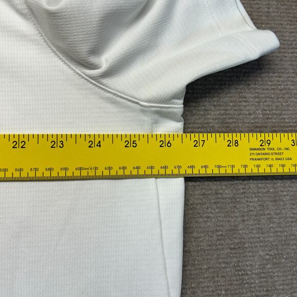 Ricky Proehl Power of Play Foundation Polo Shirt Men's 2XL Nike White Panthers - Picture 6 of 10